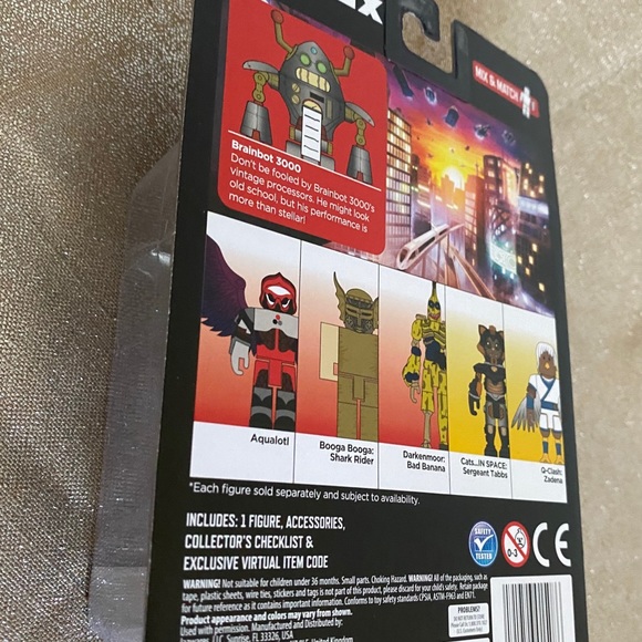 Roblox Brainbot 3000 Action figure virtual code - Picture 7 of 8